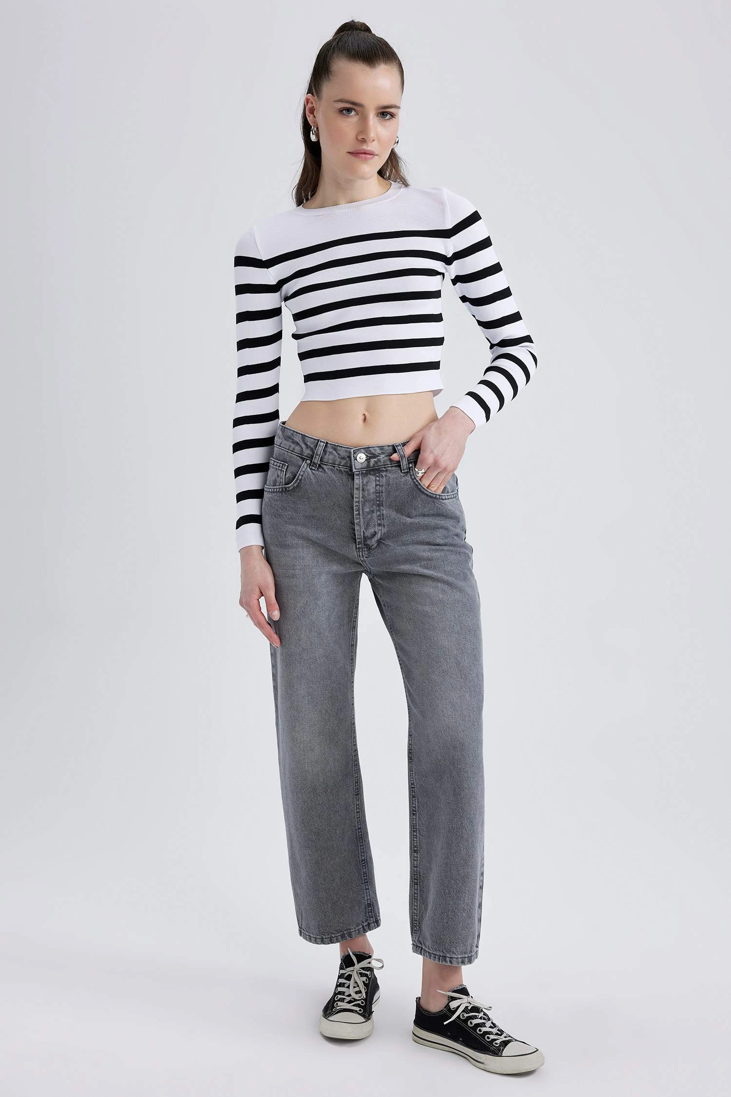 DeFacto Boyfriend Jean Bilek Boy %100 Pamuk Pantolon 4 DeFacto Boyfriend Jean Bilek Boy %100 Pamuk Pantolon – Bild 2