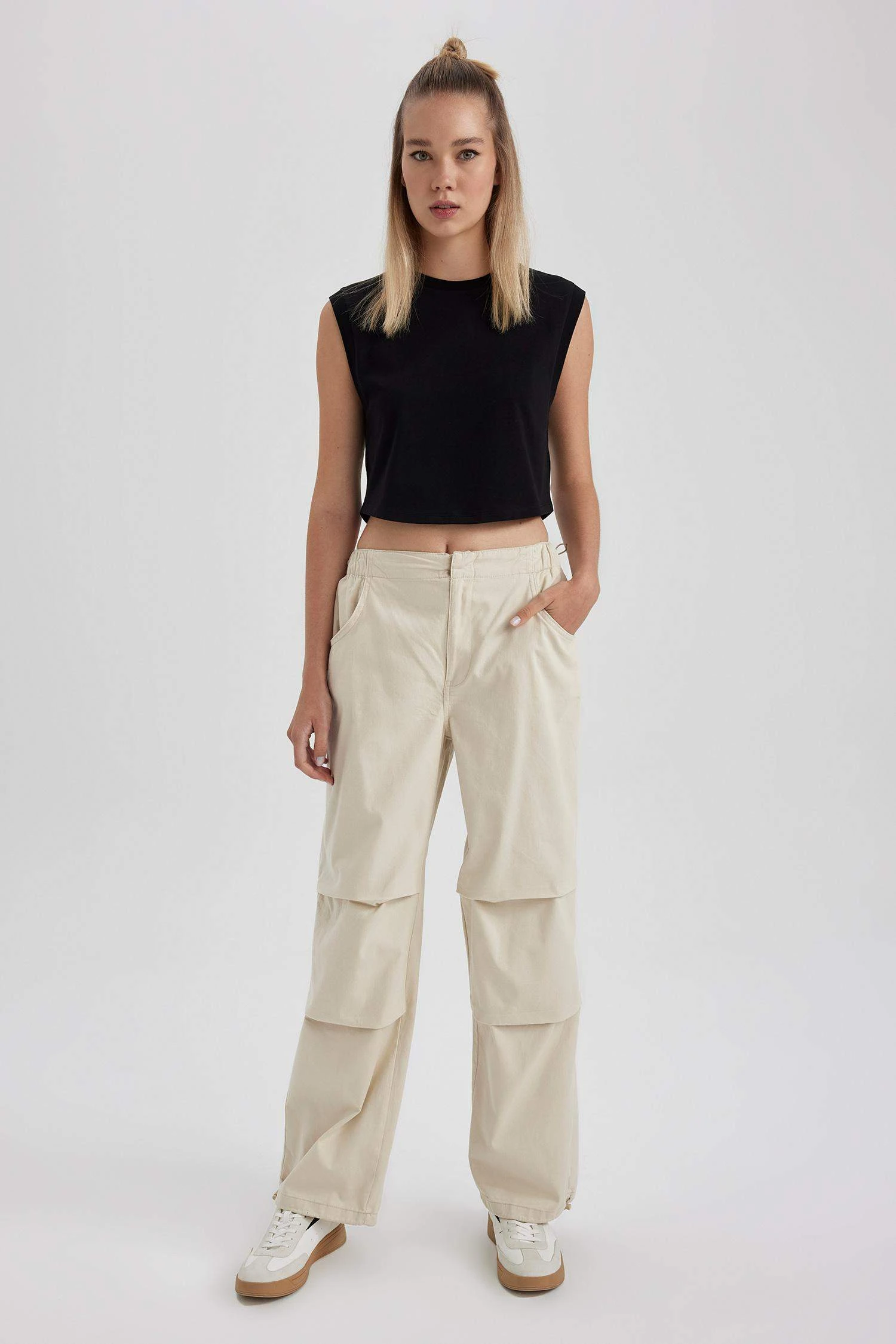 DeFacto Coool Paraşüt Gabardin %100 Pamuk Pantolon 6 DeFacto Coool Paraşüt Gabardin %100 Pamuk Pantolon – Bild 4