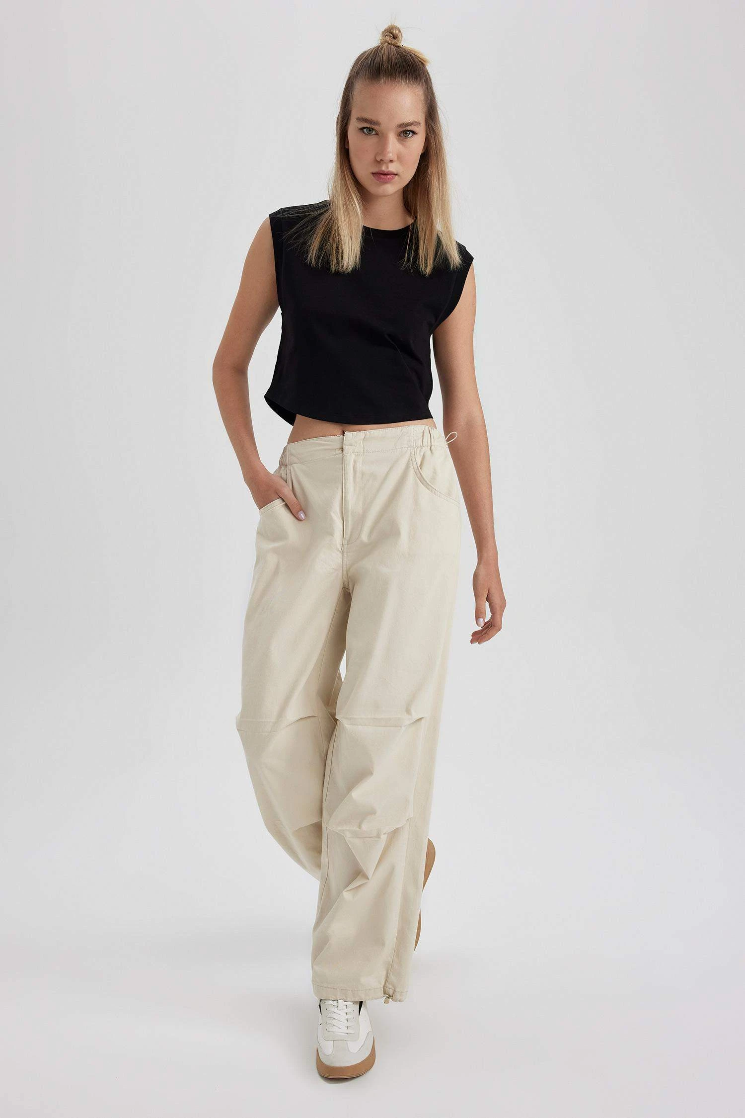 DeFacto Coool Paraşüt Gabardin %100 Pamuk Pantolon 8 DeFacto Coool Paraşüt Gabardin %100 Pamuk Pantolon – Bild 6