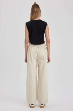 DeFacto Coool Paraşüt Gabardin %100 Pamuk Pantolon 19 DeFacto Coool Paraşüt Gabardin %100 Pamuk Pantolon -Tunik Style A2281AX 23SP BG33 09 01