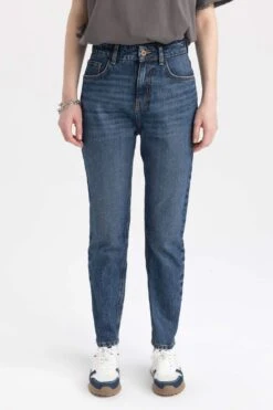 DeFacto X Wiser Wash Mom Fit Jean %100 Pamuk Pantolon