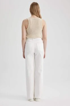DeFacto 90's Wide Leg Jean Uzun %100 Pamuk Pantolon -Tunik Style A5152AX 23HS WT1 04 01