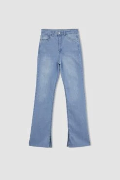 DeFacto Yırtmaçlı Uzun Jean Pantolon -Tunik Style A5153AX 23HS NM85 09 01