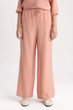 DeFacto Esnek Belli Geniş Paça Palazzo Pantolon 19 DeFacto Esnek Belli Geniş Paça Palazzo Pantolon -Tunik Style A5664AX 23SM BR478 08 01