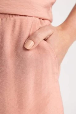 DeFacto Esnek Belli Geniş Paça Palazzo Pantolon 20 DeFacto Esnek Belli Geniş Paça Palazzo Pantolon -Tunik Style A5664AX 23SM BR478 09 01