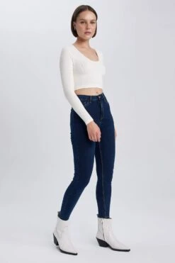 DeFacto Bilek Boy Jean Pantolon -Tunik Style A5823AX 23AU NM34 03 01