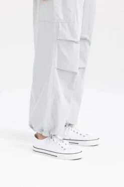 DeFacto Coool Paraşüt Poplin %100 Pamuk Pantolon -Tunik Style A6266AX 23SM GR496 09 01