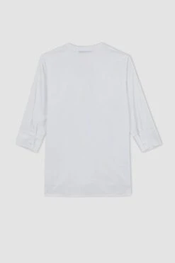 DeFacto Regular Fit Bisiklet Yaka Uzun Kollu %100 Pamuk Gömlek -Tunik Style A6788AX 23SM WT34 09 01