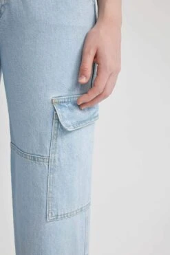 DeFacto Kargo Fit Jean Uzun %100 Pamuk Pantolon 16 DeFacto Kargo Fit Jean Uzun %100 Pamuk Pantolon -Tunik Style A6949AX 23HS NM39 07 01