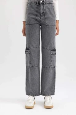 DeFacto Jean Uzun %100 Pamuk Pantolon