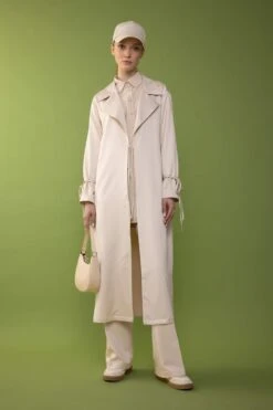 DeFacto Relax Fit Saten Uzun Kollu Tunik