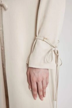 DeFacto Relax Fit Saten Uzun Kollu Tunik -Tunik Style A8294AX 23HS BG603 08 01