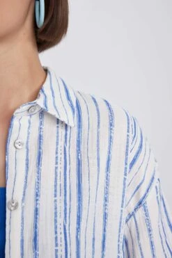 DeFacto Oversize Fit Baskılı Kısa Kollu Gömlek -Tunik Style A9133AX 23SM BE571 08 02