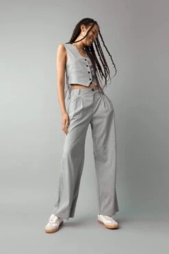 DeFacto Wide Leg Standart Pantolon -Tunik Style B0893AX 23AU GR28 02 03