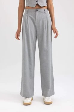 DeFacto Wide Leg Standart Pantolon -Tunik Style B0893AX 23AU GR28 06 01