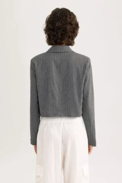 DeFacto Crop Blazer Ceket -Tunik Style B0895AX 23AU AR154 10 02