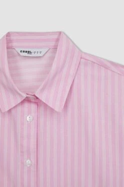 DeFacto Regular Fit Gömlek Yaka Uzun Kollu %100 Pamuk Gömlek -Tunik Style B1134AX 23AU PN205 08 02