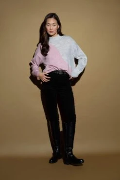 DeFacto Rebeca Fitilli Kadife Pantolon -Tunik Style I9444AZ 22WN BK27 03 02