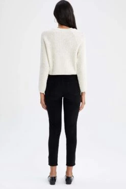 DeFacto Rebeca Fitilli Kadife Pantolon -Tunik Style I9444AZ 22WN BK27 08 02