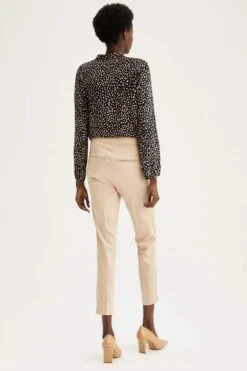 DeFacto Valentina Cigarette Düz Paça Saten Pantolon -Tunik Style J8743AZ 22SM BG352 04 01