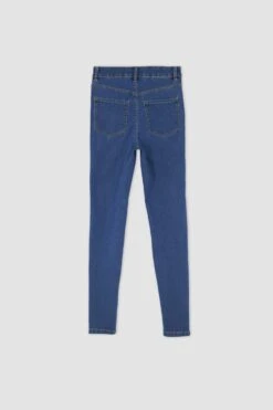 DeFacto Anna Yüksek Bel Super Skinny Fit Jean Pantolon -Tunik Style L0595AZ 22AU NM28 09 01