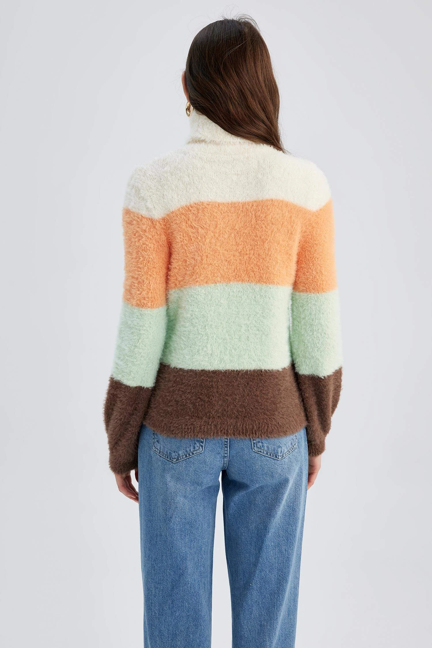 DeFacto Oversize Fit Balıkçı Yaka Kazak 10 DeFacto Oversize Fit Balıkçı Yaka Kazak – Bild 8