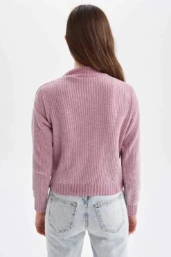 DeFacto Regular Fit Yarım Balıkçı Yaka Kazak 15 DeFacto Regular Fit Yarım Balıkçı Yaka Kazak -Tunik Style R1347AZ 22WN PN180 05 01