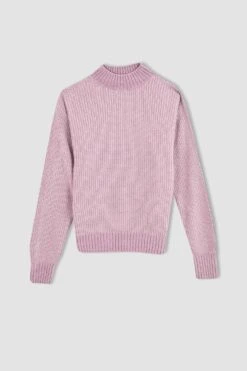 DeFacto Regular Fit Yarım Balıkçı Yaka Kazak 16 DeFacto Regular Fit Yarım Balıkçı Yaka Kazak -Tunik Style R1347AZ 22WN PN180 06 01