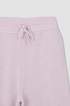 DeFacto Beli Bağcıklı Triko Jogger Eşofman Altı -Tunik Style R1701AZ 22AU PR337 05 02