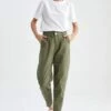 DeFacto Baggy Gabardin %100 Pamuk Pantolon -Tunik Style S2790AZ 22WN KH373 01 01