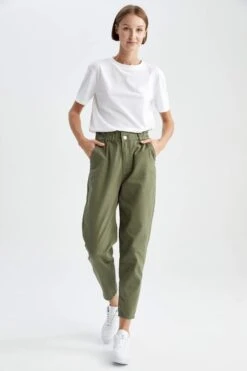 DeFacto Baggy Gabardin %100 Pamuk Pantolon
