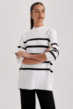 DeFacto Relax Fit Bisiklet Yaka Tunik -Tunik Style S7517AZ 23WN ER105 04 01