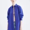 DeFacto Oversize Fit Gömlek Yaka Poplin Uzun Kollu %100 Pamuk Tunik -Tunik Style T5494AZ 22AU BE413 01 02