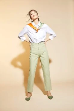 DeFacto Straight Fit Gabardin %100 Pamuk Pantolon