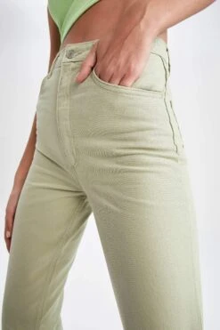 DeFacto Straight Fit Gabardin %100 Pamuk Pantolon -Tunik Style T5617AZ 22SP GN497 08 02
