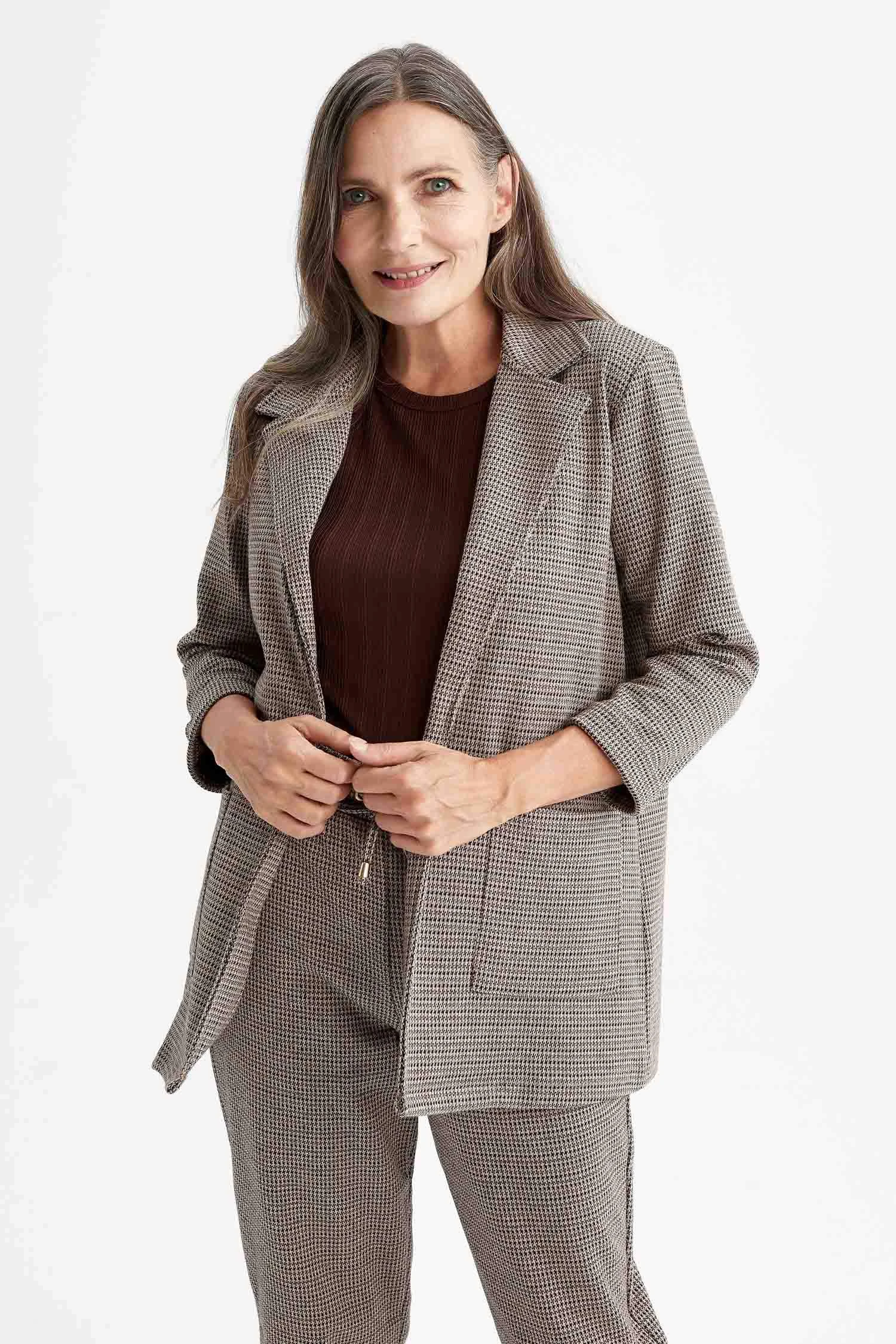 DeFacto Relax Fit Cep Detaylı Yarım Kol Gömlek Ceket 3 DeFacto Relax Fit Cep Detaylı Yarım Kol Gömlek Ceket