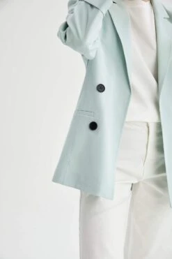 DeFacto Loose Fit Yarım Kollu Viskon Blazer Ceket 18 DeFacto Loose Fit Yarım Kollu Viskon Blazer Ceket -Tunik Style U2934AZ 21SP TR376 08 01