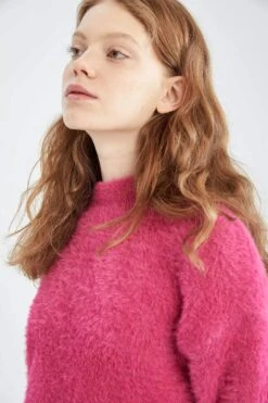 DeFacto Coool Regular Fit Yarım Balıkçı Yaka Triko Kazak -Tunik Style U3144AZ 22AU PN272 04 01