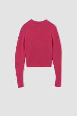 DeFacto Coool Slim Fit Bisiklet Yaka Kazak -Tunik Style U3145AZ 22AU PN219 07 01