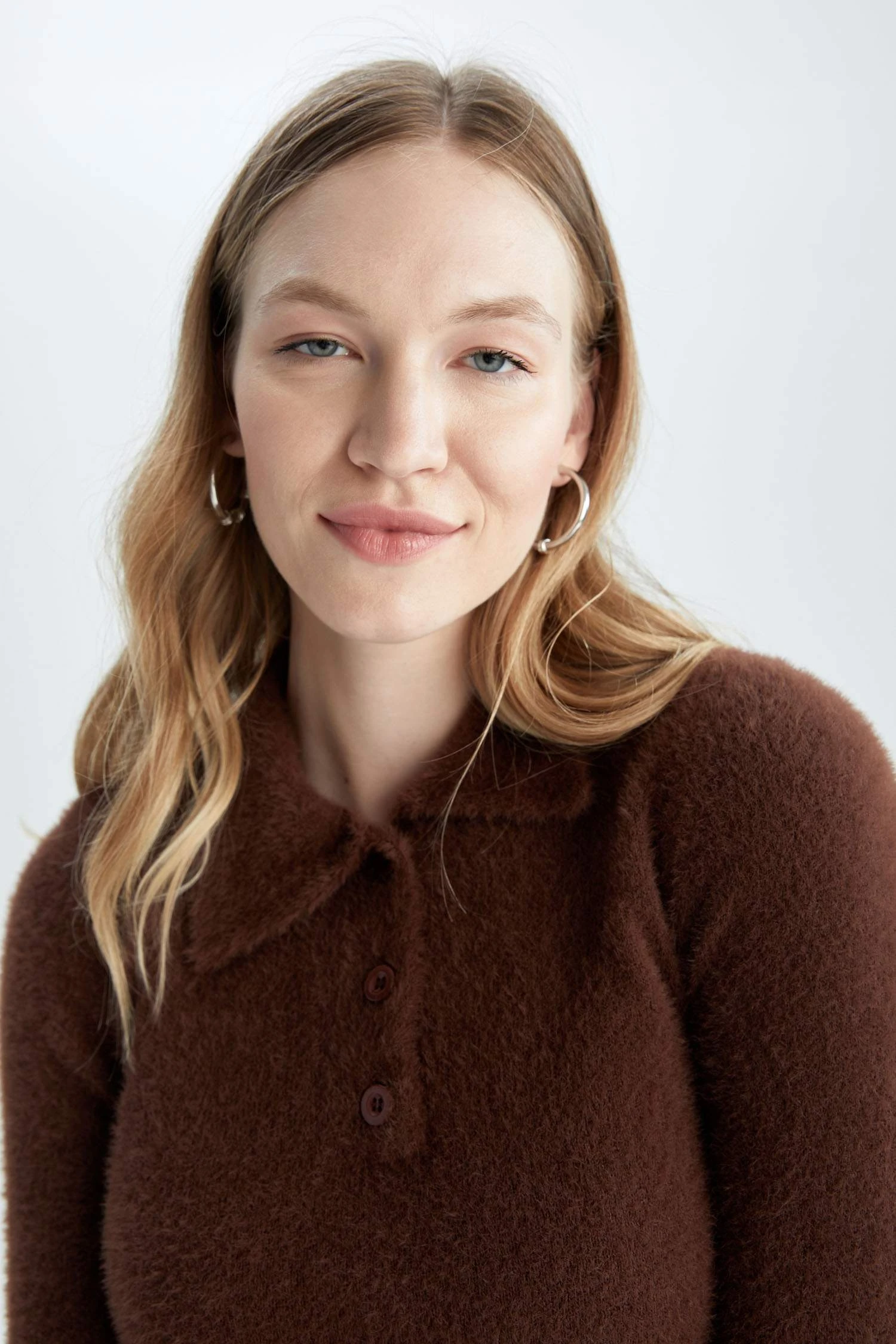 DeFacto Fitted Polo Yaka Kazak 6 DeFacto Fitted Polo Yaka Kazak – Bild 4