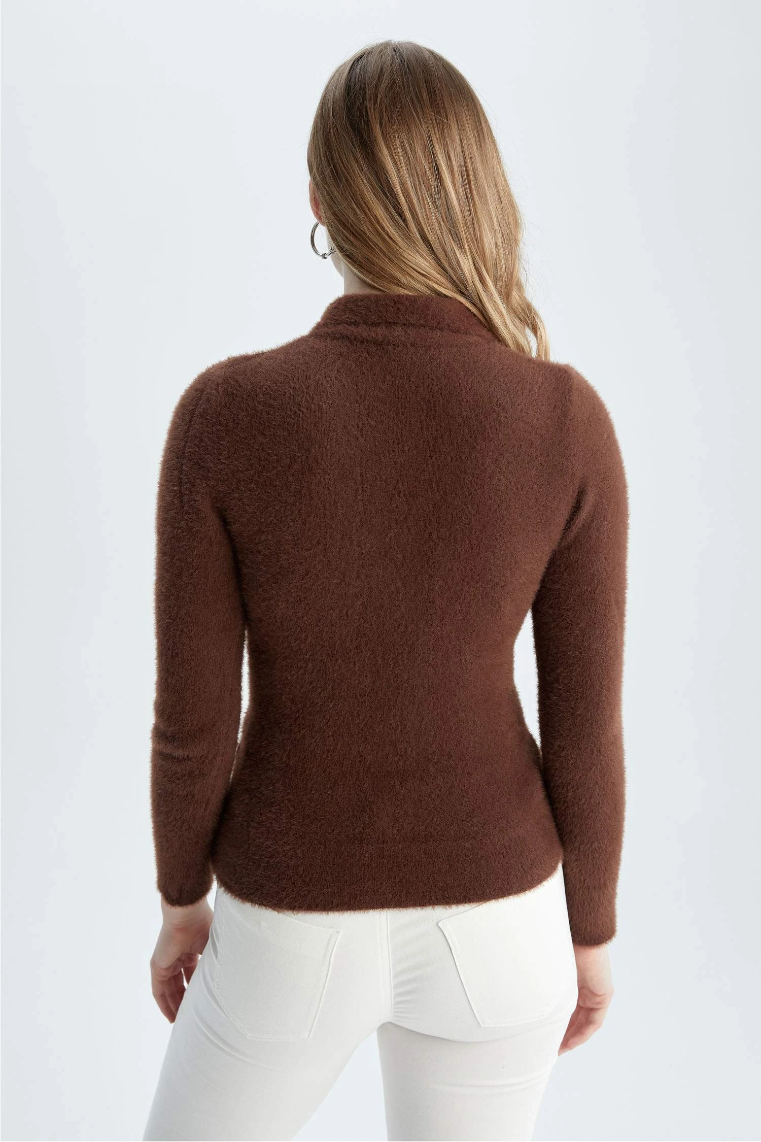 DeFacto Fitted Polo Yaka Kazak 7 DeFacto Fitted Polo Yaka Kazak – Bild 5