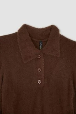 DeFacto Fitted Polo Yaka Kazak 16 DeFacto Fitted Polo Yaka Kazak -Tunik Style U8710AZ 22WN BN329 07 01