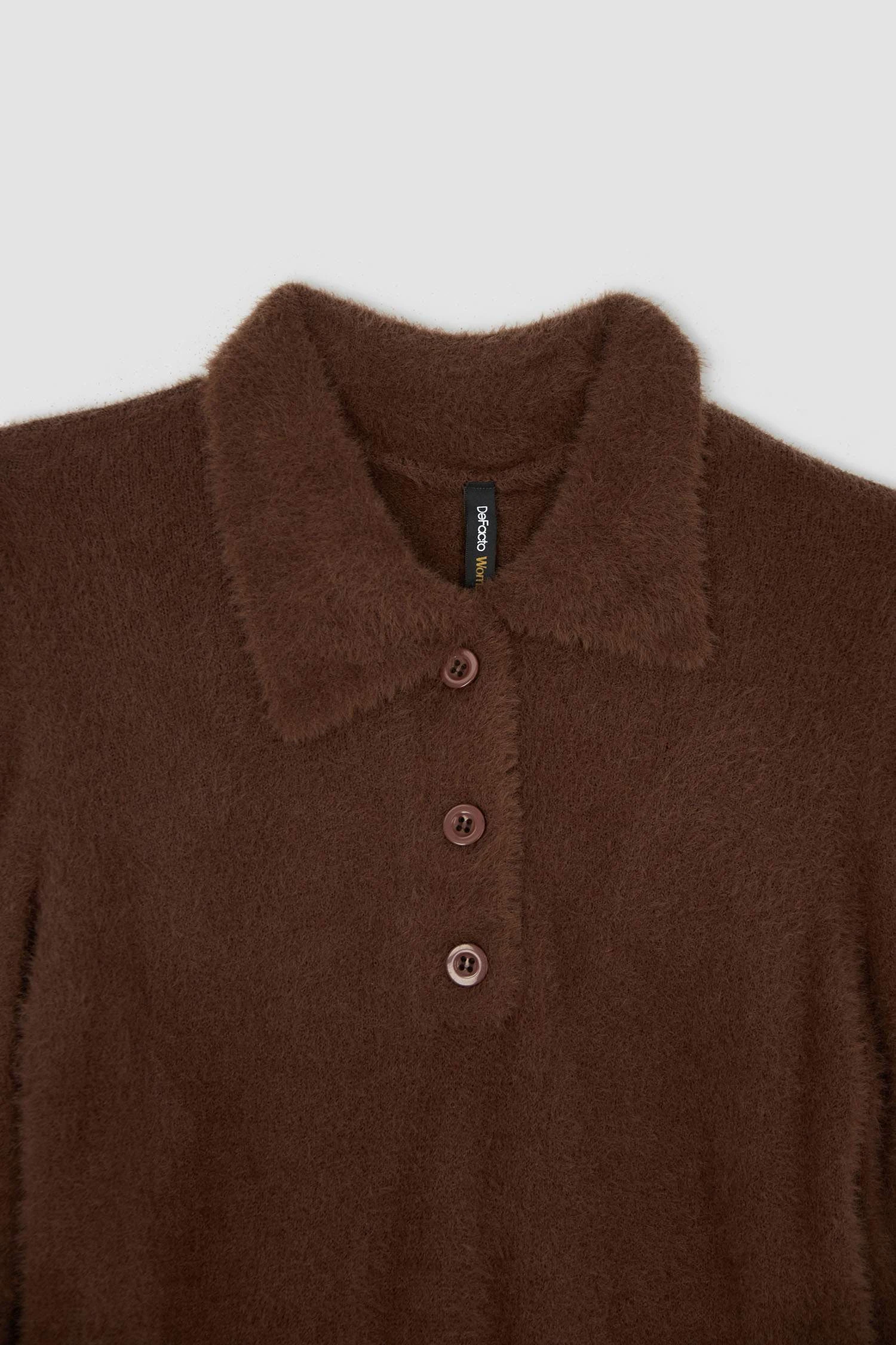 DeFacto Fitted Polo Yaka Kazak 9 DeFacto Fitted Polo Yaka Kazak – Bild 7