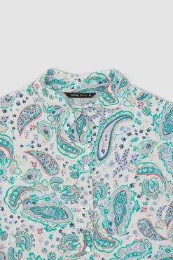 DeFacto Traditional Regular Fit Uzun Kollu Gömlek -Tunik Style W4515AZ 22SP BE116 09 01