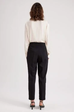 DeFacto Slim Fit Yüksek Bel Pantolon -Tunik Style W9757AZ 23SM BK81 07 03