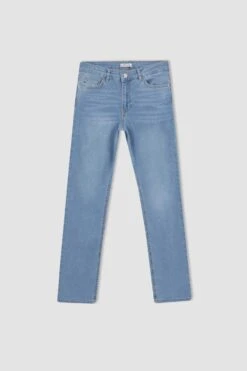 DeFacto Carmela Straight Fit Normal Bel Boru Paça Jean %100 Pamuk Pantolon 13 DeFacto Carmela Straight Fit Normal Bel Boru Paça Jean %100 Pamuk Pantolon -Tunik Style X3827AZ 22SM NM39 05 01