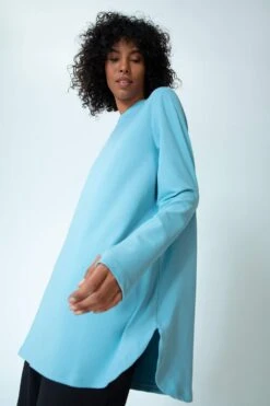 DeFacto Regular Fit Yarım Balıkçı Yaka Uzun Kollu Tunik