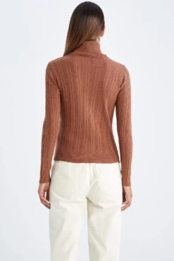 DeFacto Fitted Balıkçı Yaka Kazak 14 DeFacto Fitted Balıkçı Yaka Kazak -Tunik Style X7713AZ 22WN BN61 05 01