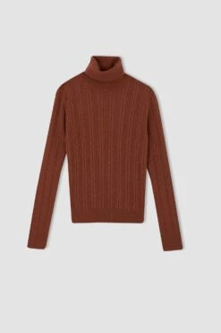 DeFacto Fitted Balıkçı Yaka Kazak 15 DeFacto Fitted Balıkçı Yaka Kazak -Tunik Style X7713AZ 22WN BN61 06 01