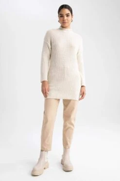 DeFacto Regular Fit Balıkçı Yaka Tunik -Tunik Style X7755AZ 22WN ER105 05 03